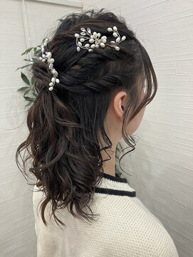 トコトコ(tocotoco) ヘアセット　ハーフアップ