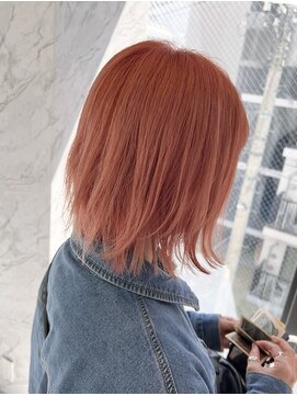 ラビス 浦和(Lovis) 似合わせカット/ハッシュカット/フルバング/レッドブラウン