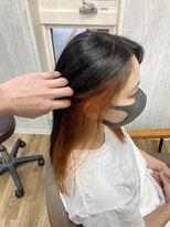 テーラヘアー 土浦店(TELA HAIR) オレンジインナー【TELA HAIR土浦】