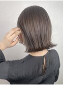 切りっぱなしボブ