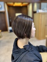 コレット(COLLET)&nbsp;コントラストハイライト×ショートボブ♪