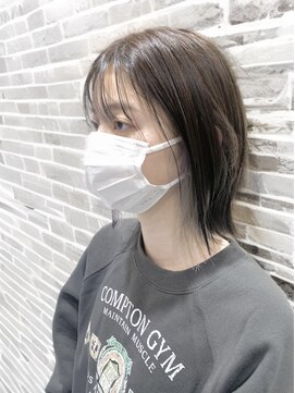 ソワン ドゥ ブレス 立花店(soin de brace) インナーカラー×デザインカラー/似合わせカット【高嶋仰】