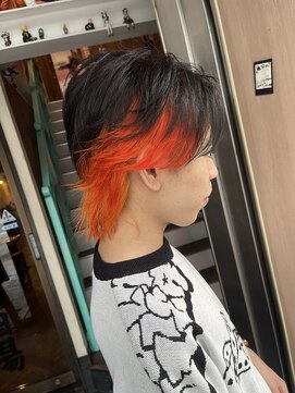 アヴァンス 天王寺店(AVANCE.) 【メンズ特化】メンズブリーチ×インナーオレンジ