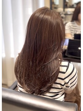 ソヨン 栄2号店(SOYON) 韓国レイヤーカット×透明感ブラウン