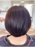 30代40代大人可愛い丸みボブ☆簡単スタイリング