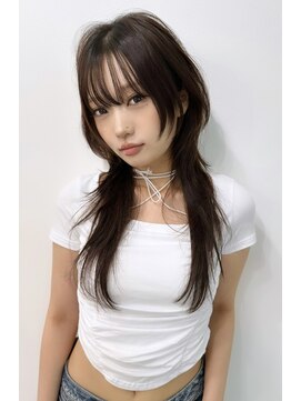 レミエ ダイカンヤマ(lemiie) ハッシュカット☆フェミニンロング/レイヤーカット 韓国レイヤー