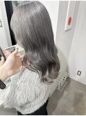 グレーアッシュグレージュカラーケアブリーチダブルカラー