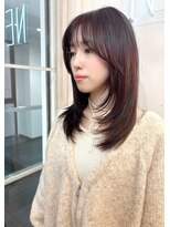 ネオリーブカップ 町田店(Neolive capu)&nbsp;レイヤー　メルティカラー　似合わせカット