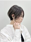 横顔美人ショート 熊本くびれショート 右田莉奈