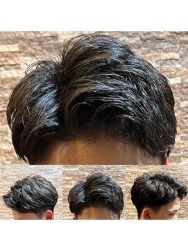 アールドボーテ 理容室(R de Beaute) 銀座 フェザーパーマ <理容室>メンズ