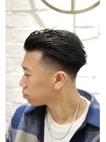 ヘアーアンドグルーミング ヨシザワインク(HAIR&GROOMING YOSHIZAWA Inc.)&nbsp;爽やかフェードかきあげビジネススタイル