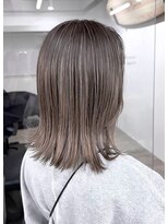 ヘアサロン エフ 渋谷(F)&nbsp;#3Dハイライト　#アッシュベージュ　#ミルクティーベージュ