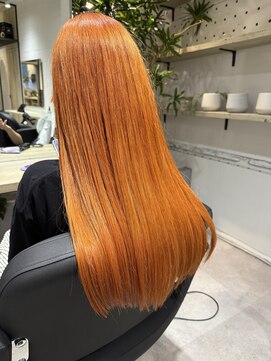 エイト 北千住店(EIGHT) ダブルカラー×オレンジ