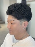 ニュアンスパーマショートパーマメンズパーマ辻堂