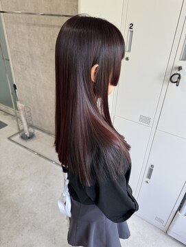 スリー(THREE) 縮毛矯正 髪質改善ストレート 髪質改善カラー 前髪スト