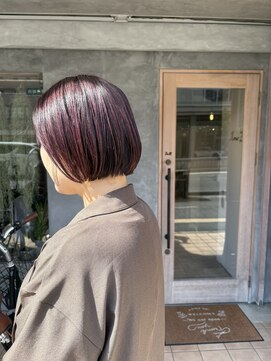 スロウヘアシェア(slow hair×share) 秋カラー