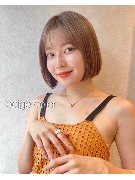 ロンドブルーム 天神大名店(Lond Bloom) 【正岡指名】明るめボブスタイル