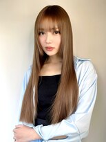 ユアーズヘア 神楽坂はなれ店(youres hair)&nbsp;縮毛矯正と髪質改善トリートメントで叶う美髪ストレート　艶髪