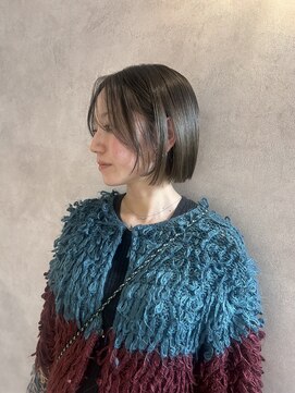 切りっぱなしボブ