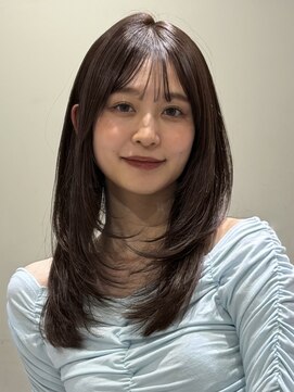 ノイ 銀座(noi) 顔周りレイヤーカットグレージュカラーくびれレイヤーカット