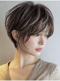 大人ショート／小顔ショート#30代#40代