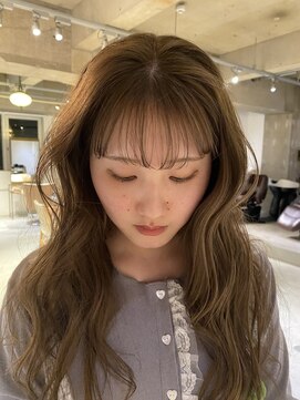 リチウム(LITHIUM...) ロング レイヤーブリーチなしダブルカラー オリーブ