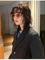 ノラギンザユー(NORA GINZA/U) ウルフウフルカットレイヤーカットパーマ