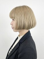 ペスコペスカ(PESCO PESCA)&nbsp;クリアベージュ×ナチュラルボブ×シースルーバンク