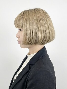 ペスコペスカ(PESCO PESCA) クリアベージュ×ナチュラルボブ×シースルーバンク