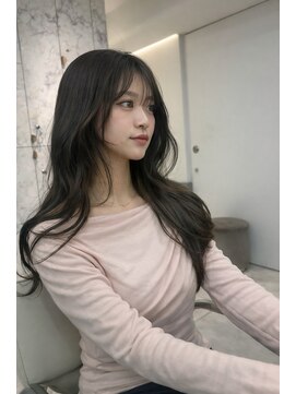 エトワ 新宿(ETOWA) ブリーチなしで盛れる☆こっくりブラウンくびれヘア♪