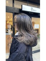 ユウヘアー 三軒茶屋店(U Hair) 白髪ぼかしハイライト