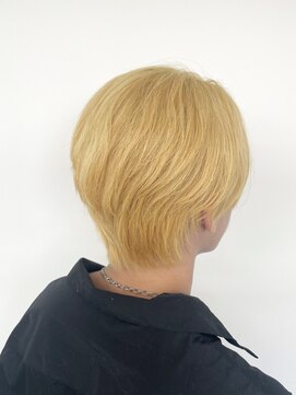 アース 市ヶ谷店(HAIR&MAKE EARTH) 20代30代40代◎ブロンドウルフで魅せる韓国風フェザー