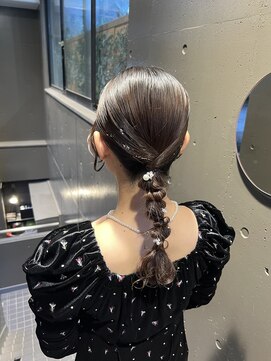 プランツヘアー 高宮店(Plants hair) タイト×編みおろし