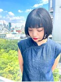 黒髪ボブ