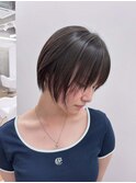 ツヤ感レイヤーショート