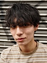 ニコ トウキョウ ヨコハマ(nico)&nbsp;シャドウパーマメンズメッシュメンズパーマ波巻きパーマ韓国ヘア