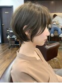 【畑中正敏】透け感が綺麗な大人女性ショート