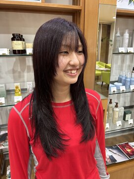 プランタンアヴェダ(printemps AVEDA) 顔まわりレイヤー