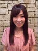 ナチュラルストレート