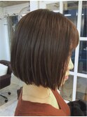 切りっぱなしボブ