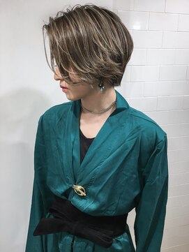 ローレル(Laurel) Laurel心斎橋○森拓也○スペシャルハイライト#グレージュ