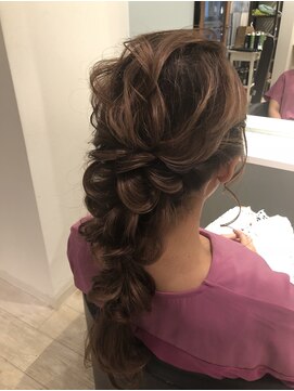 アイビス(AIBIZ) 結婚式/2次会に!編みおろし