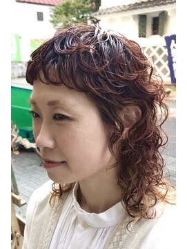 ラプト(rapt) お客様スナップ　ウルフパーマ