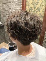 プレミアムバーバー 赤坂店(PREMIUM BARBER produce by HIRO GINZA)&nbsp;ナチュラルスパイラルパーマ＜赤坂＞＜ヒロ銀座＞