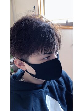 センスエム 長嶺店(SENSE/M) ツーブロックパーマヘア