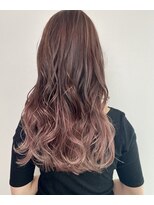 オンザ(ONTHE)&nbsp;ホワイティピンクグラデーションスタイル【林京平】