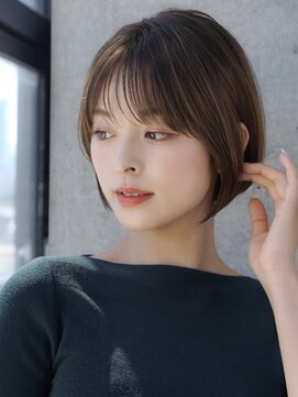 エインアンリー 表参道(AIN.ANLY.) 前髪あり大人ショートボブ20代30代40代【AIN.表参道】川原大地