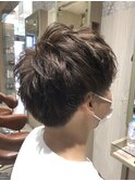 束感ショート／ツーブロック／マッシュ／刈り上げ／メンズパーマ