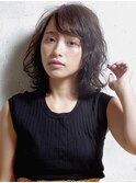 【CECIL 下北沢】黒髪の外ハネウェーブ巻き可愛いんです