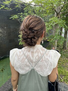 スターズ 渋谷(STARS) ゆるふわwedding hairset .
